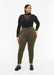 Cropped trousers with pockets, Green, Model image number 0