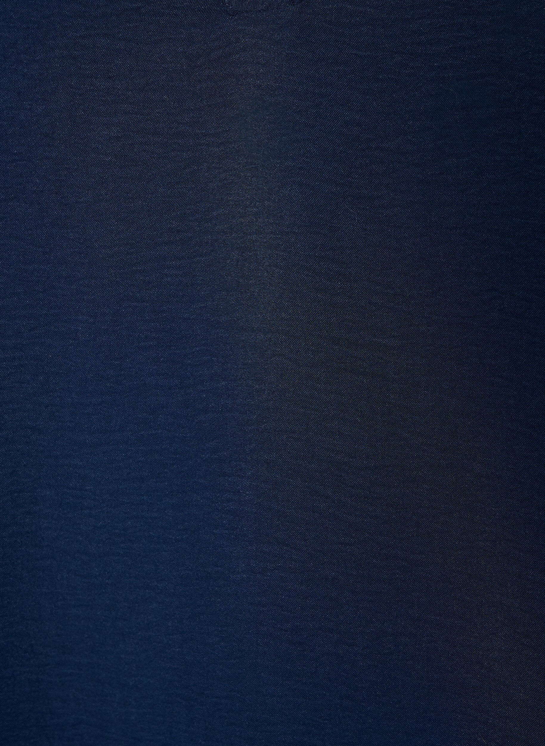 ZizzifashionSleeveless top with wrinkle details, Blue, Packshot image number 2