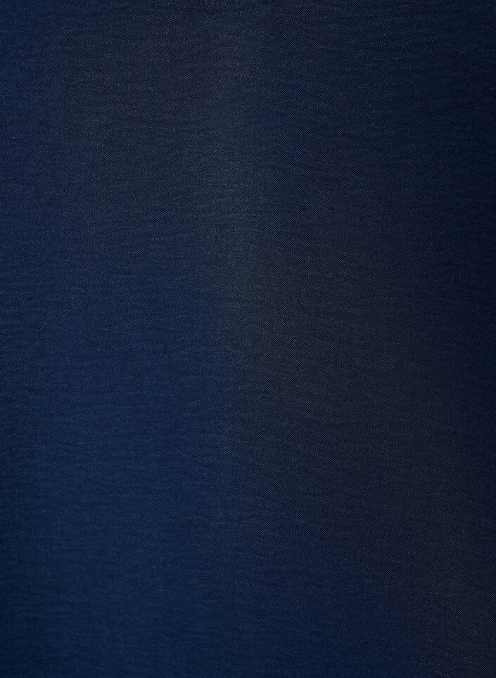 Sleeveless top with wrinkle details, Blue, Packshot image number 2