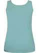 Solid color basic top in cotton, Green, Packshot image number 1