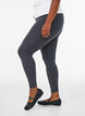 Basic viscose leggings, Dark Grey, Model image number 0