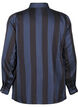 Satin shirt with stripes, Spellbound w. Black, Packshot image number 1