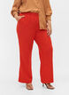 Flared trousers with pockets, Red, Model image number 3