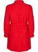 Shirt dress with tie belt and long sleeves, Red, Packshot image number 1