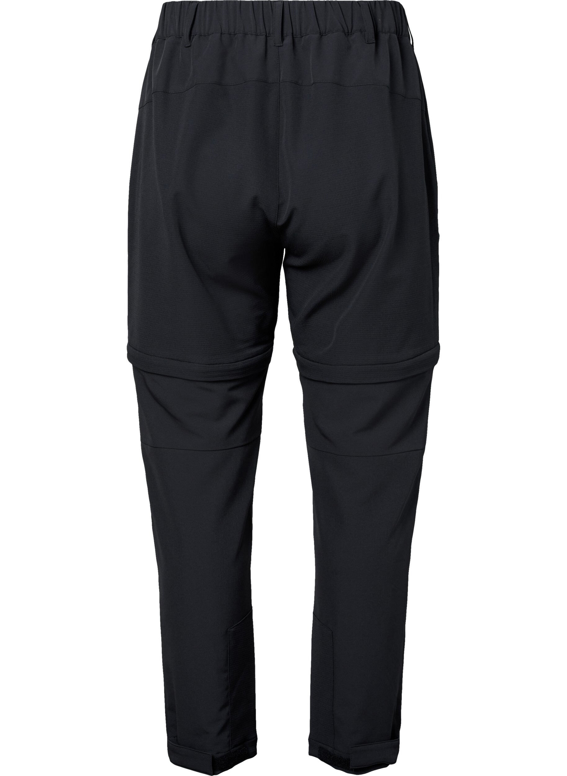 Zizzifashion 2-in-1 hiking pants, Black, Packshot image number 1