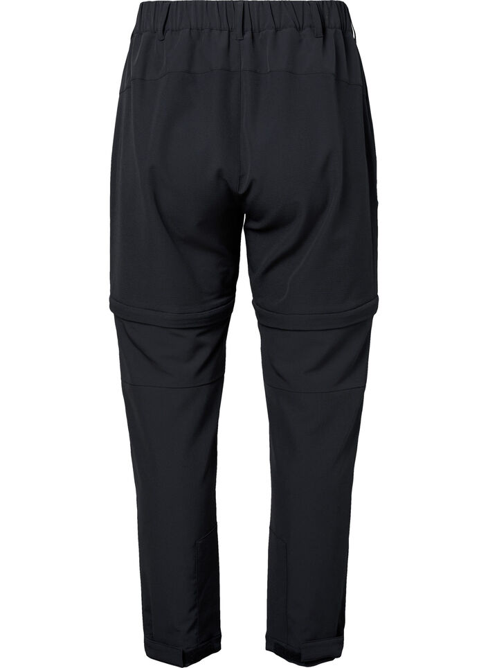 2-in-1 hiking pants, Black, Packshot image number 1
