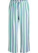 Striped trousers with a high waist and wide legs, Vanilla, Packshot image number 0