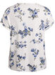 T-shirt with floral print, Vanilla, Packshot image number 1