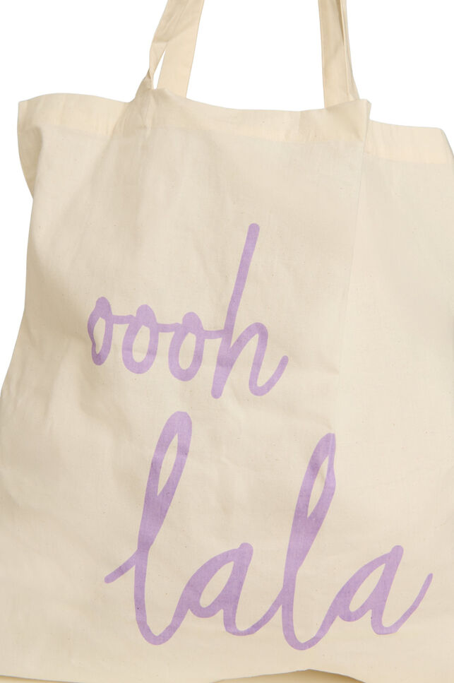 Tote bag with print, Purple, Packshot image number 2