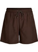 Training shorts with inner shorts and a phone pocket, Brown, Packshot image number 0