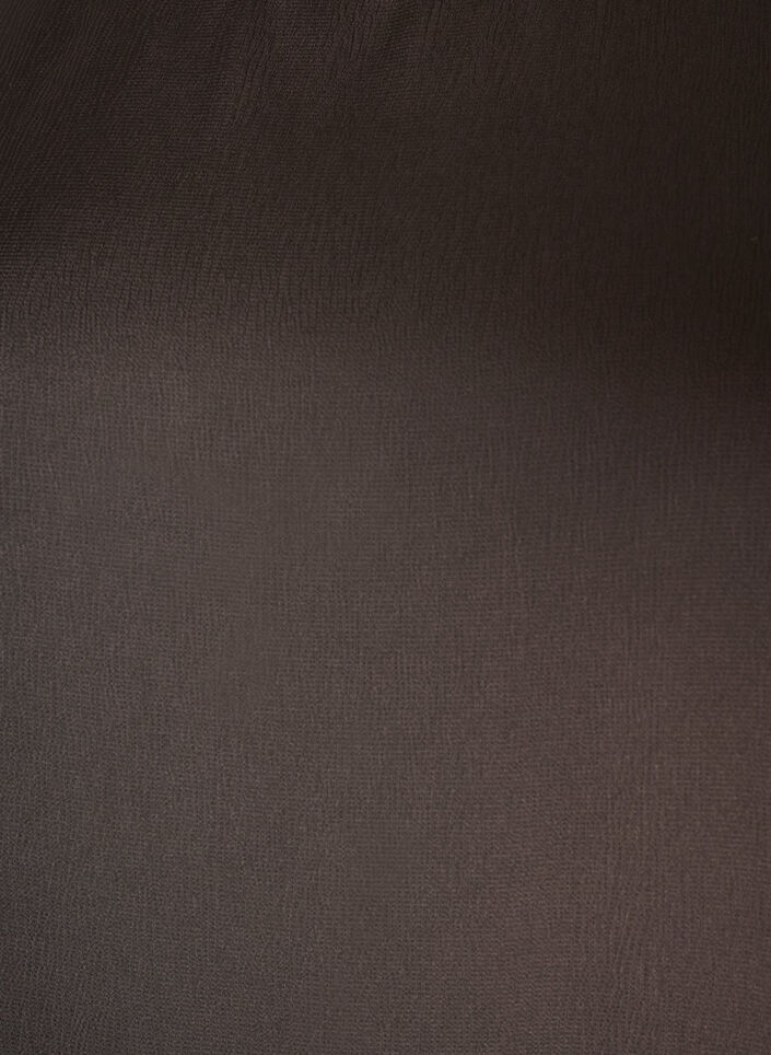 Satin blouse with elbow-length sleeves, Brown, Packshot image number 2