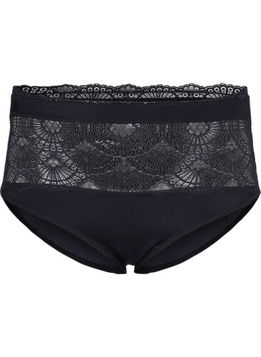 Bretelle Grunge Lace Panty in Black FINAL SALE (50% Off) - Busted Bra Shop