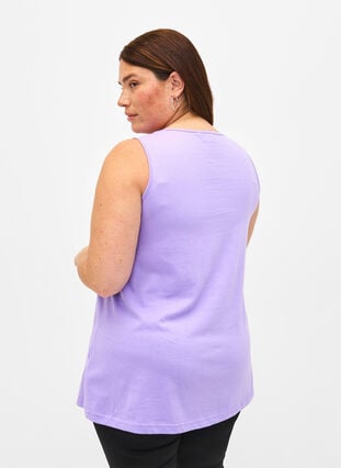 Cotton top with a-shape, Violet T. W. Feeling, Model image number 1