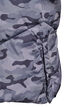 Long camouflage puffer jacket, Dark Grey, Packshot image number 4