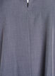 Short A-line dress with zipper and 3/4-sleeves, Grey, Packshot image number 2