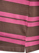Striped polo shirt with long sleeves, Pink, Packshot image number 3