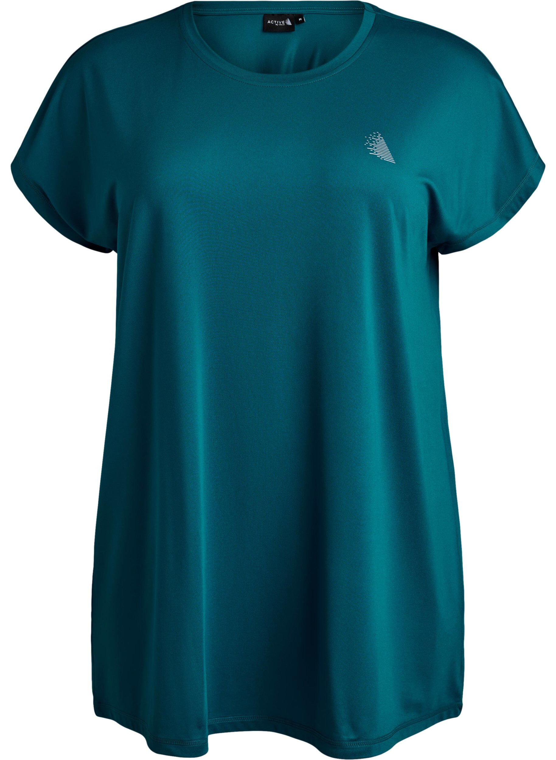 ZizzifashionLong training t-shirt, Green, Packshot image number 0