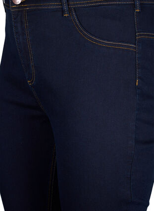 Extra slim fit Amy jeans with a high waist, Blue denim, Packshot image number 2
