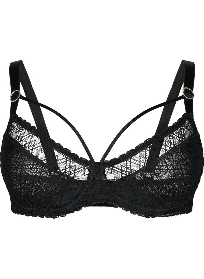 Lace Trim Balconette Bra by Leilieve from Italy