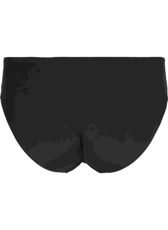 2-pack invisible thai panties, Black, Packshot image number 1