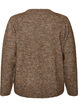V-neck jumper, Brown, Packshot image number 1