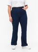 High waisted jeans with bootcut, Blue, Model image number 2