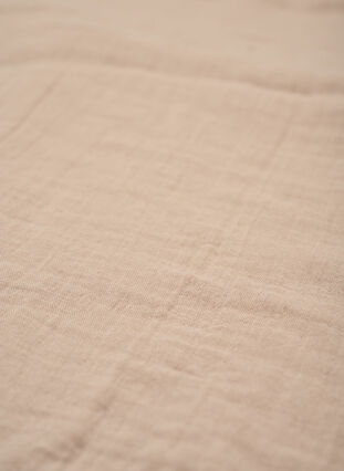 Cotton throw blanket, Light Taupe, Packshot image number 1