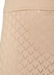 Knitted skirt with eyelet embroidery, Beige, Packshot image number 2