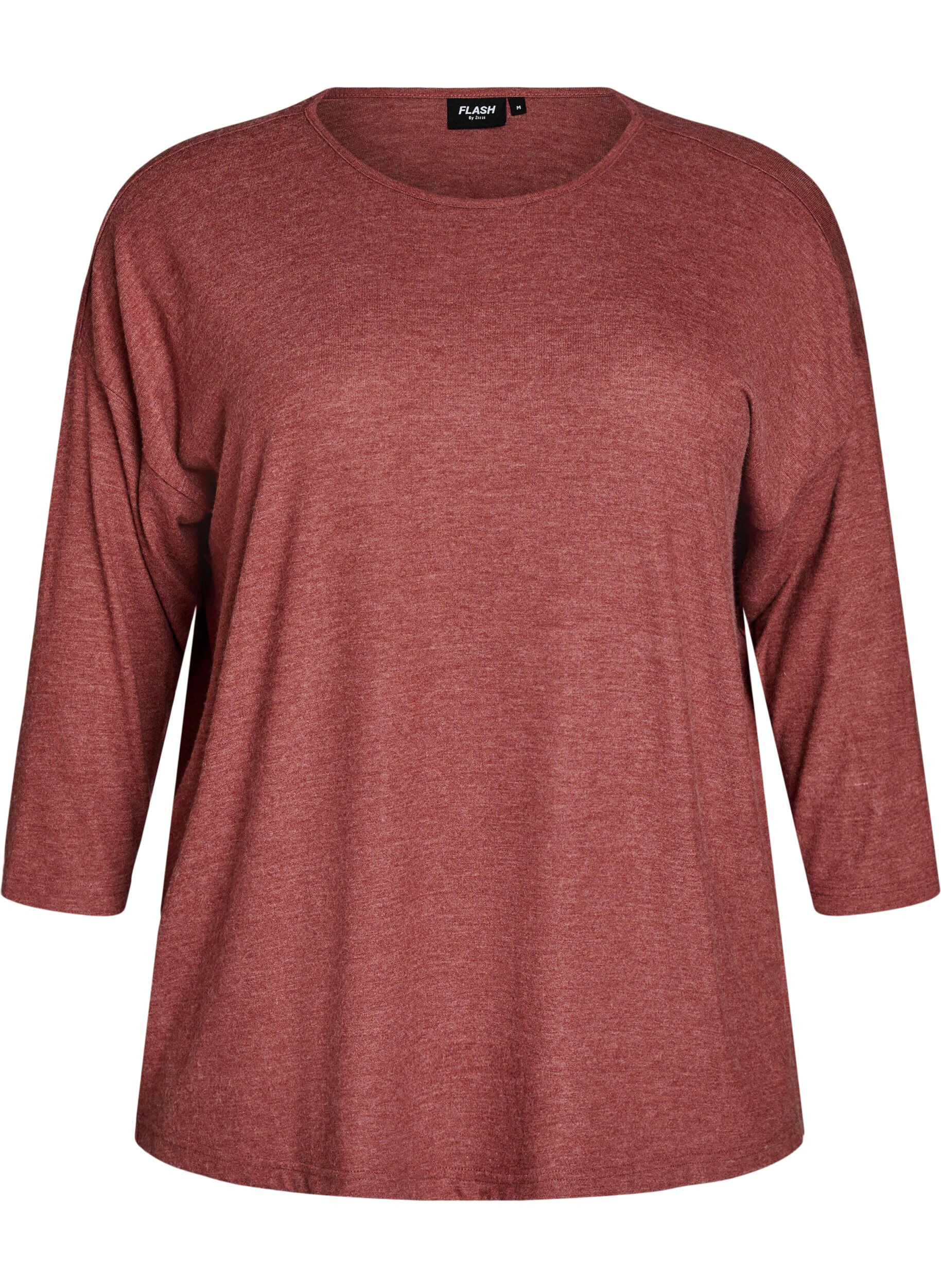 FLASH - Jersey blouse with 3/4 sleeves