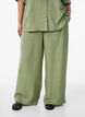 Loose trousers with elasticated waistband and pockets, Green, Model image number 2