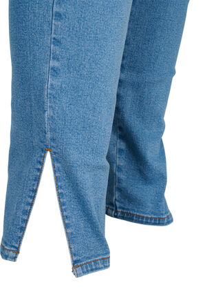 High-waisted Amy jeans with slits, Light blue, Packshot image number 3