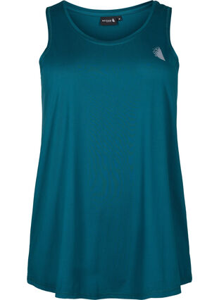 Training top with a round neck, Deep Teal, Packshot image number 0
