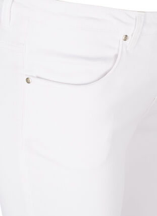 Super slim Amy jeans with high waist, White, Packshot image number 2
