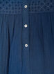 Cotton muslin tunic with broderie anglaise, Blue, Packshot image number 2