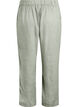 Loose trousers in linen and viscose, Green, Packshot image number 1