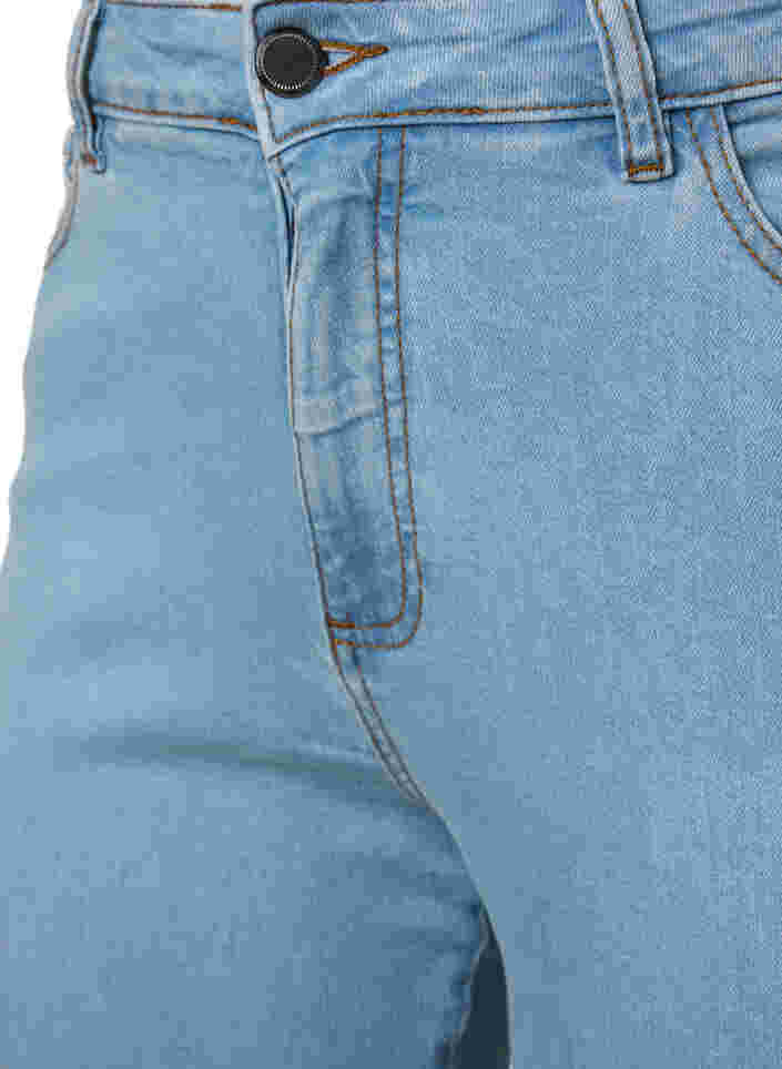 High-waisted Ellen bootcut jeans, Ex Lgt Blue, Packshot image number 2