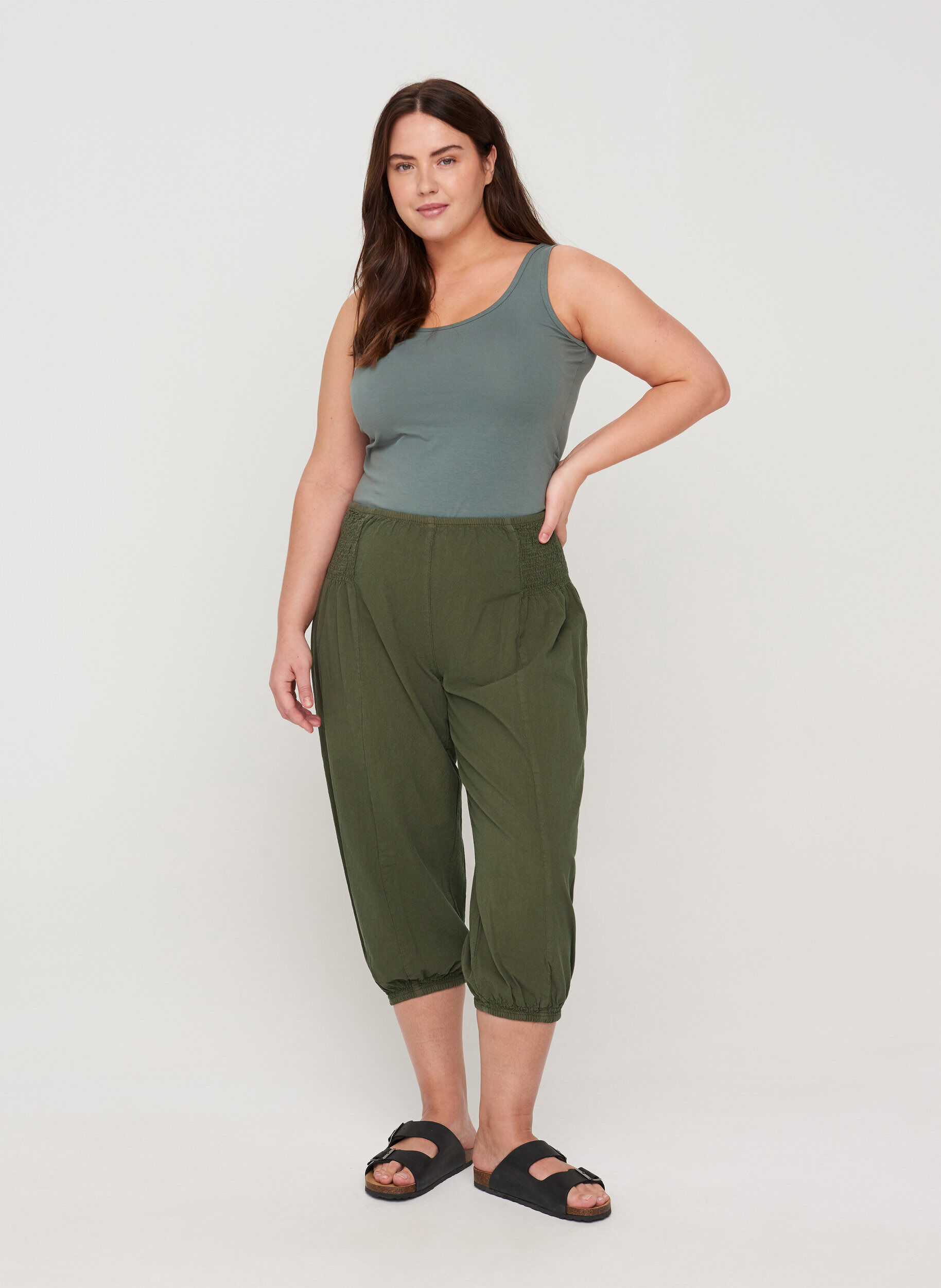 Latin Quarters Trousers and Pants  Buy Latin Quarters Women Khaki Ankle Length  Pant with Pocket Online  Nykaa Fashion