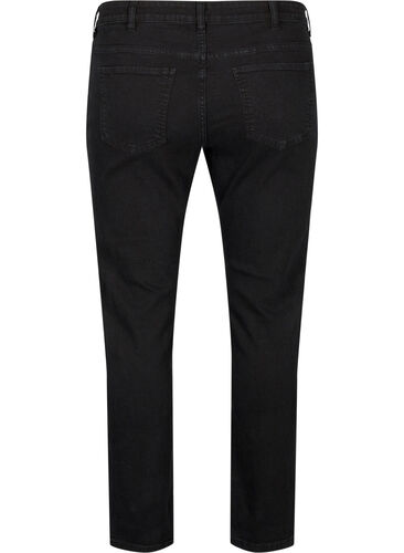 Emily jeans with regular waist and slim fit, Black, Packshot image number 1