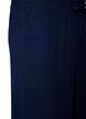 Culotte trousers in cotton muslin with high waist, Blue, Packshot image number 2