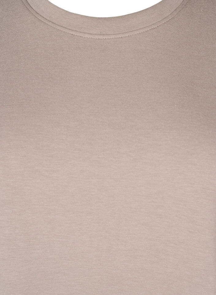 FLASH - Sweatshirt with crew neck, Beige, Packshot image number 2