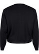 Knitted cardigan with decorative buttons, Black, Packshot image number 1
