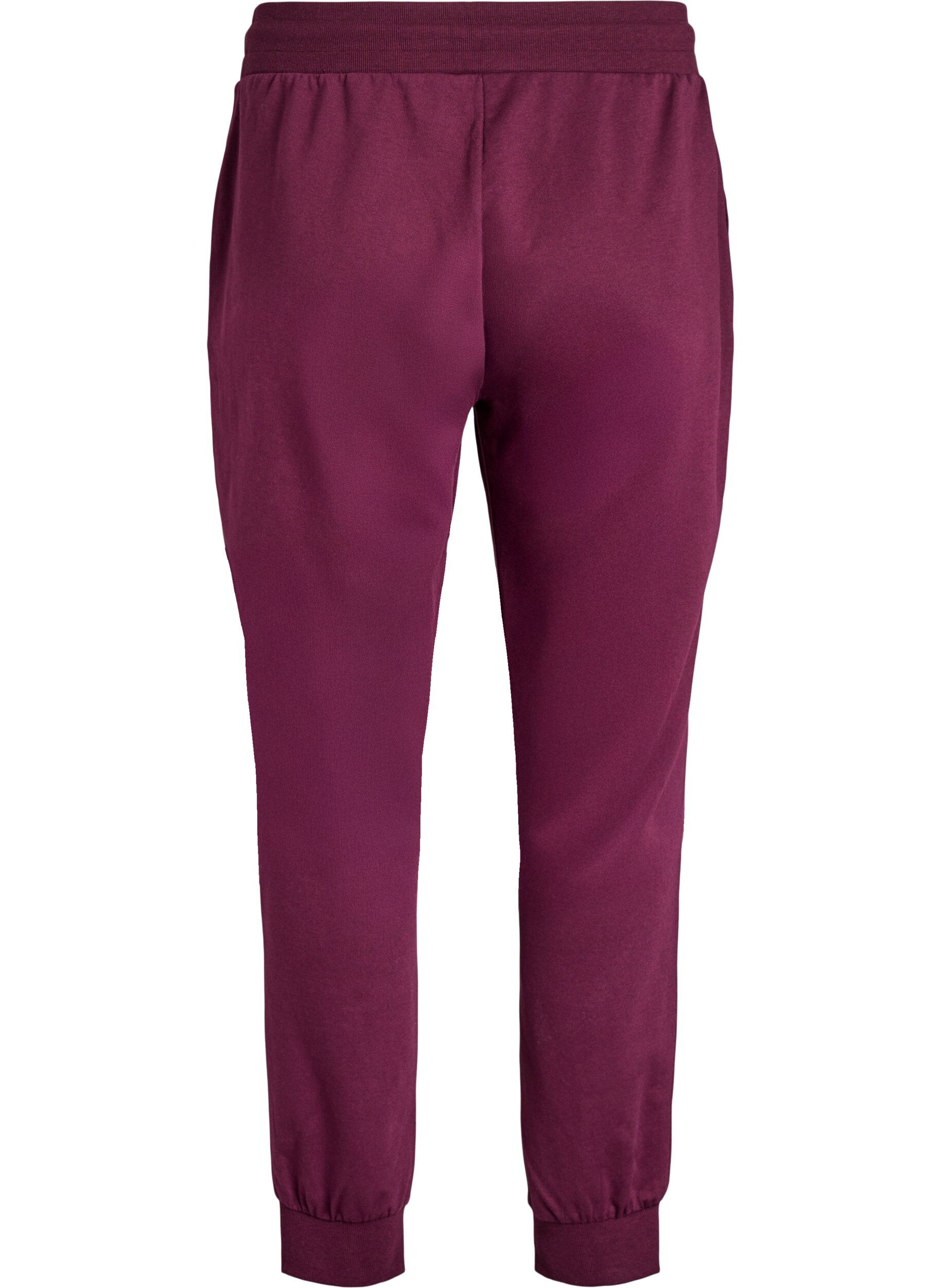 ZizzifashionLoose workout trousers with pockets, Red, Packshot image number 1