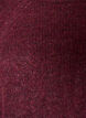 Ribbed jumper with 3/4 sleeves, Red, Packshot image number 2