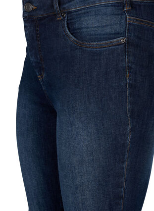 Super slim jeans with high waist, Dark Blue, Packshot image number 2