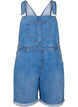 Denim overalls shorts, Light Blue, Packshot image number 0