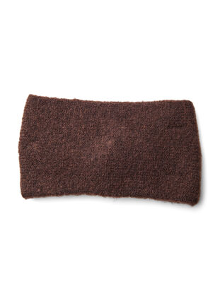 Knitted headband, Brown, Packshot image number 1