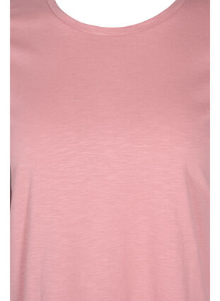 2-pack Short-sleeved T-shirt in Cotton, Bright White/Blush, Packshot image number 3