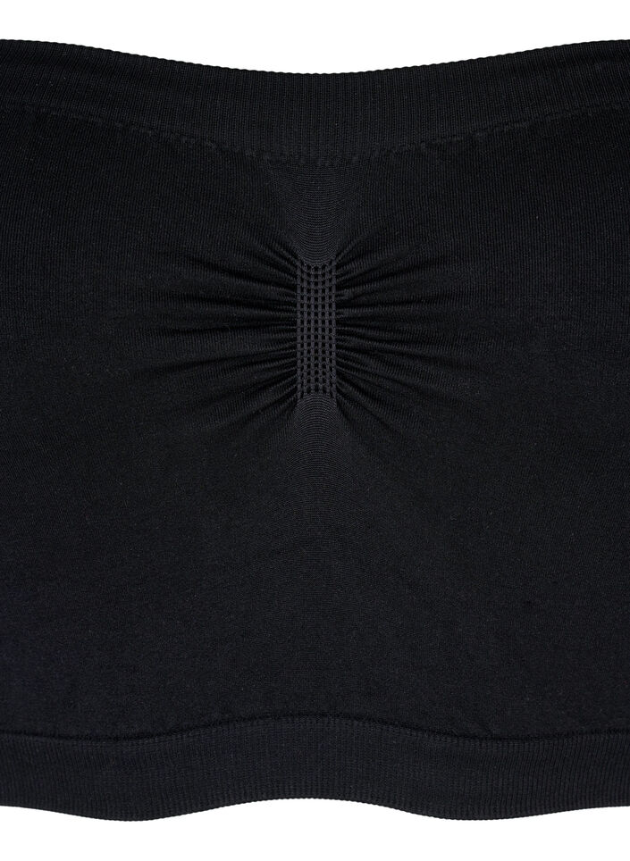 Tube bra, Black, Packshot image number 2