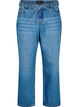 Straight fit jeans with a tie belt, Blue, Packshot image number 0