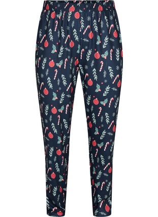 Christmas trousers with print, Night Sky XMAS AOP, Packshot image number 0